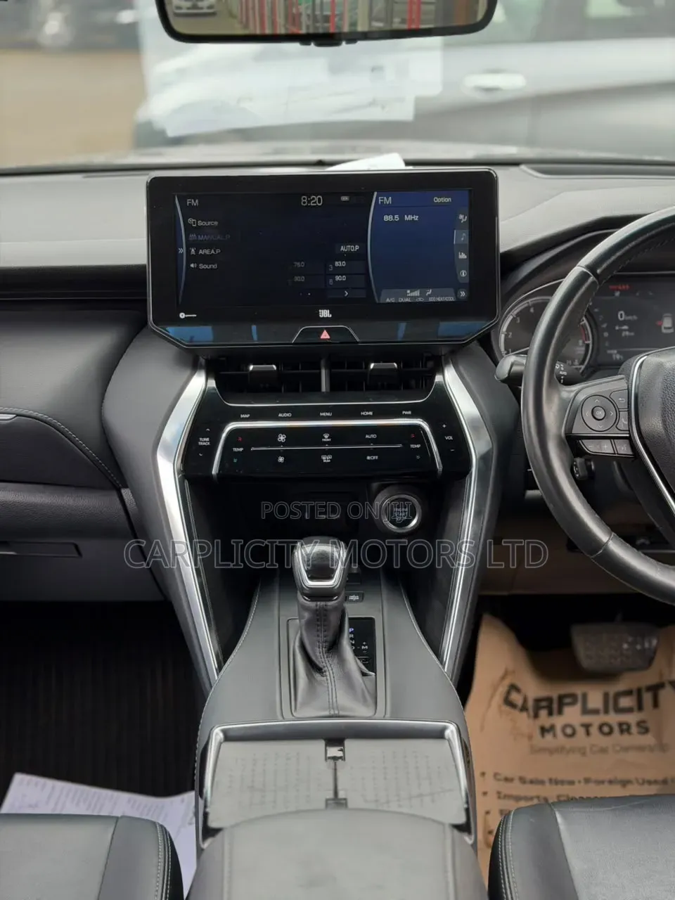 Toyota Harrier 2020 Black