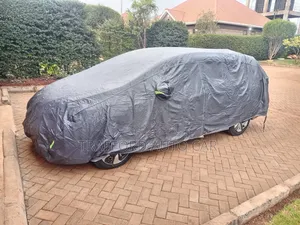 Car Body Cover Fitted on a Hatchback