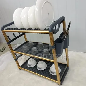 3 Tier High Quality Carbon Dish Rack