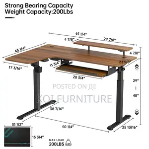 Office Desk; 140CM L Extended Home Office Gaming Table