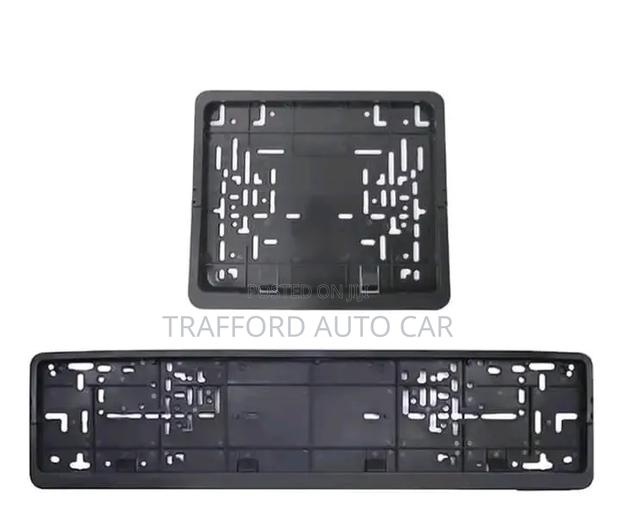 2 Pieces Plastic Number Plate Holders - main view