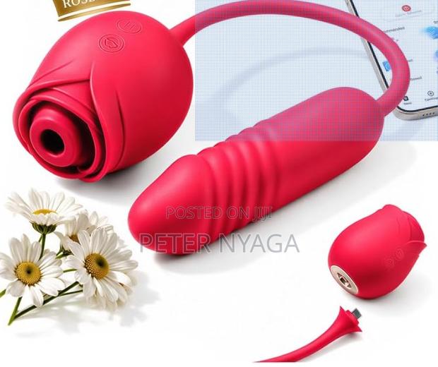 2 in 1 Vibrator and Rose Gspot Thrushing - thumbnail 2