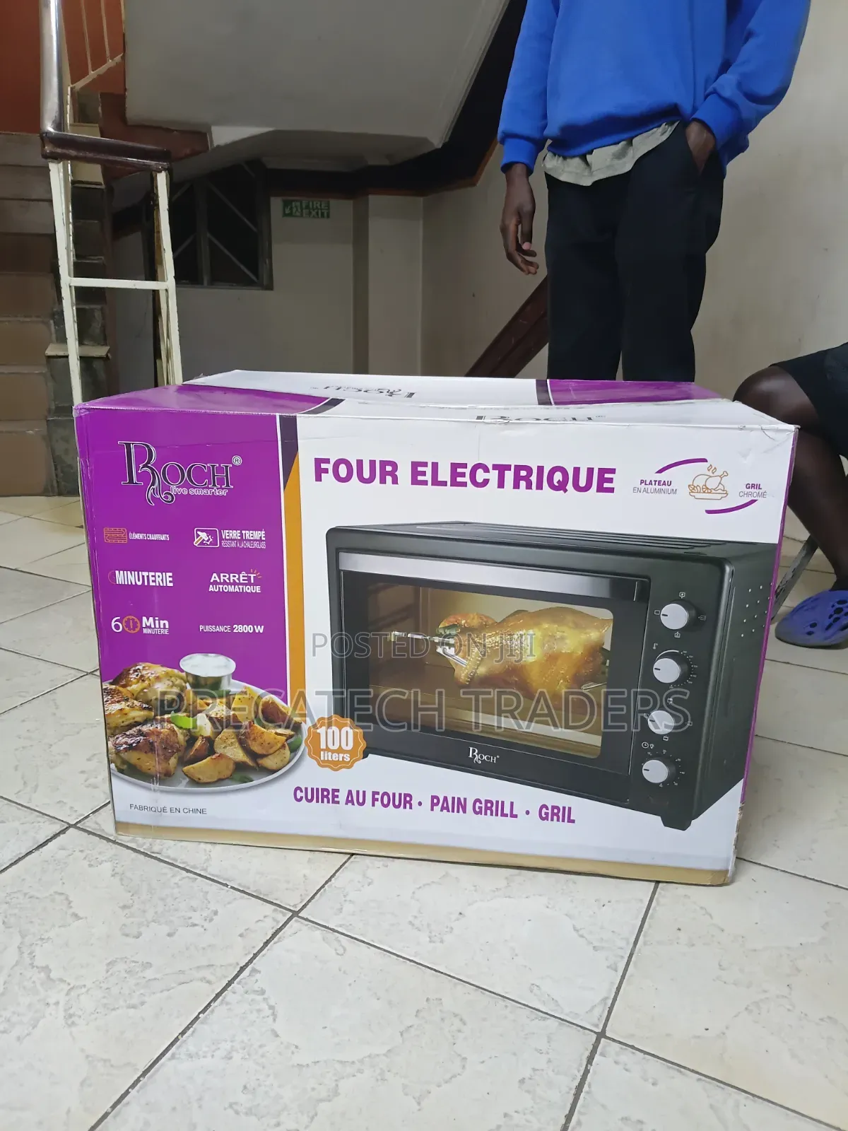 Roch 100L Electric Oven With 4 Heating Functions