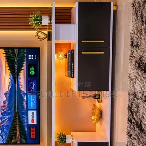 Istanbul 2 Modern TV Stand With LED Lights