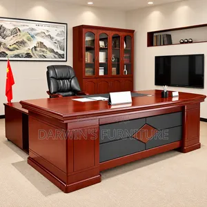 Executive Boss Pure Mahogany Table