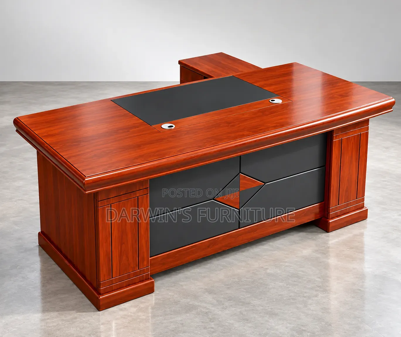 Executive Boss Pure Mahogany Table