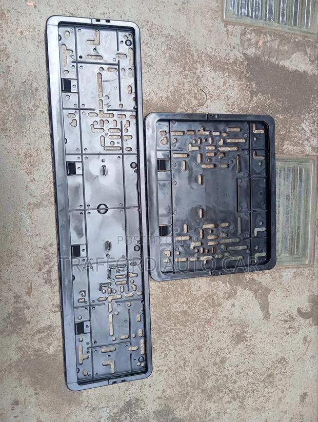2 Pieces Plastic Number Plate Holders - thumbnail 2