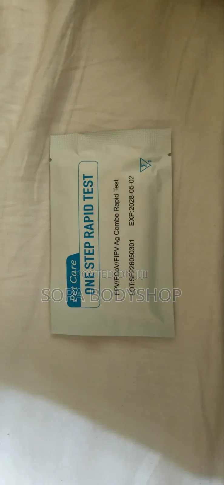 Canine Parvovirus Test Kits.