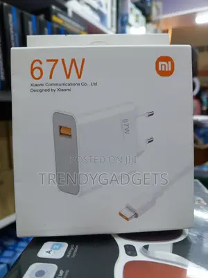 Xiaomi 67W Fast Charge Turbo Power Adapter With 6A Type-C Cable