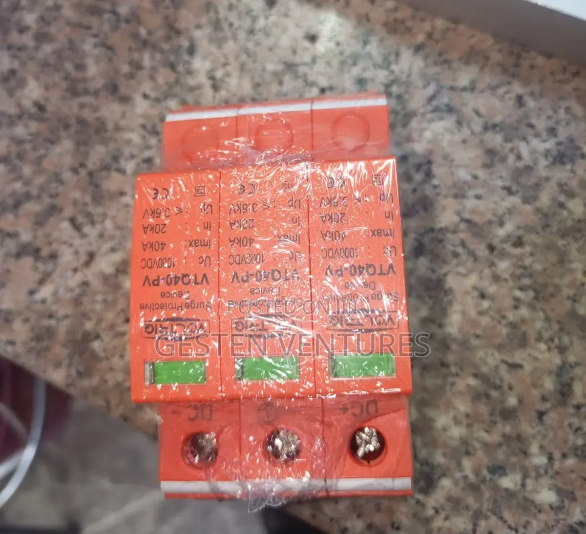 1000v 3-Pole DC Surge Protective Device