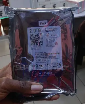 Western Digital 2TB CCTV Surveillance Hard Disk for 24/7 Recording