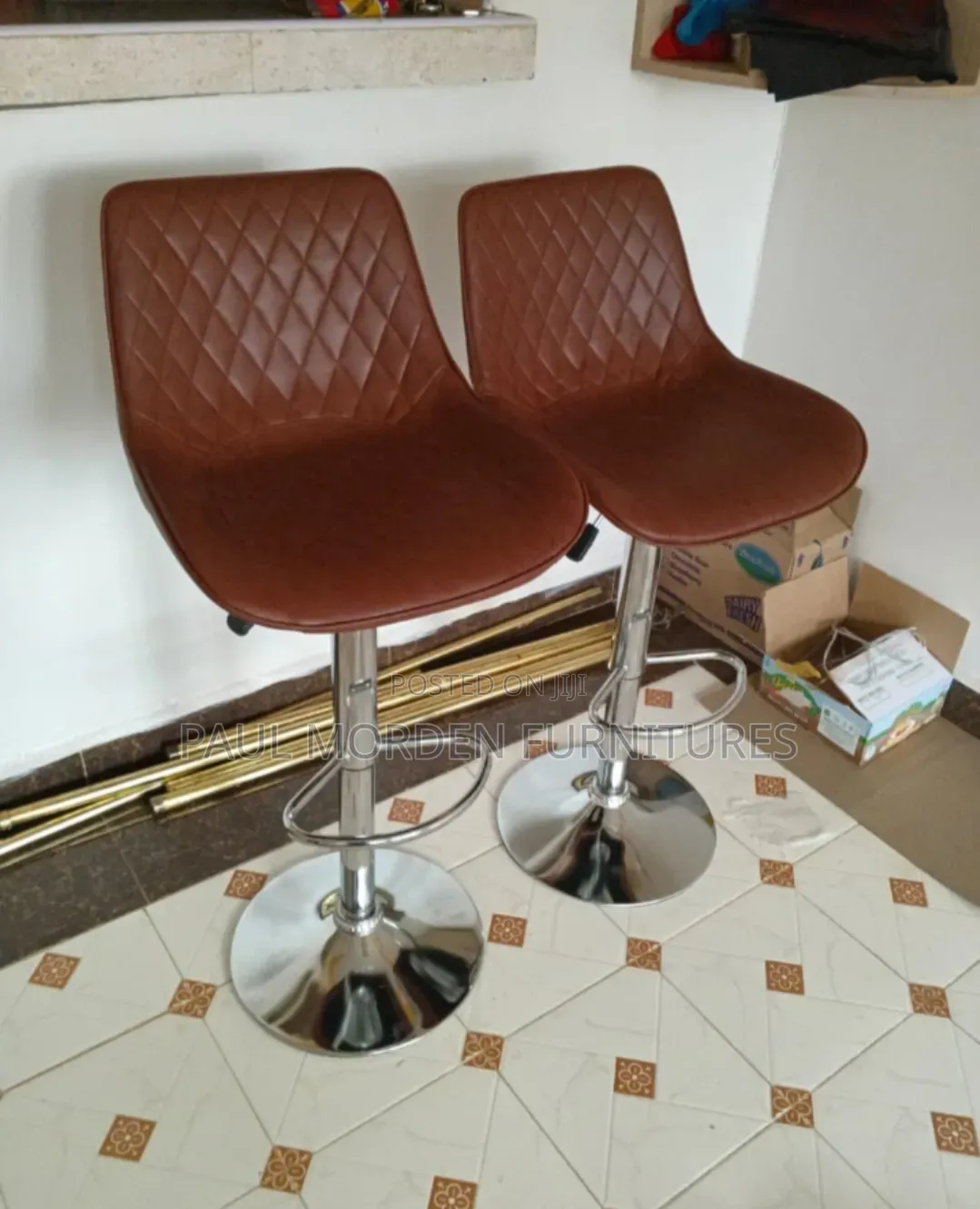 Swivel Padded Adjustable Chair
