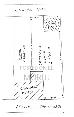 2300 Square Feet Retail Space Nyeri CBD