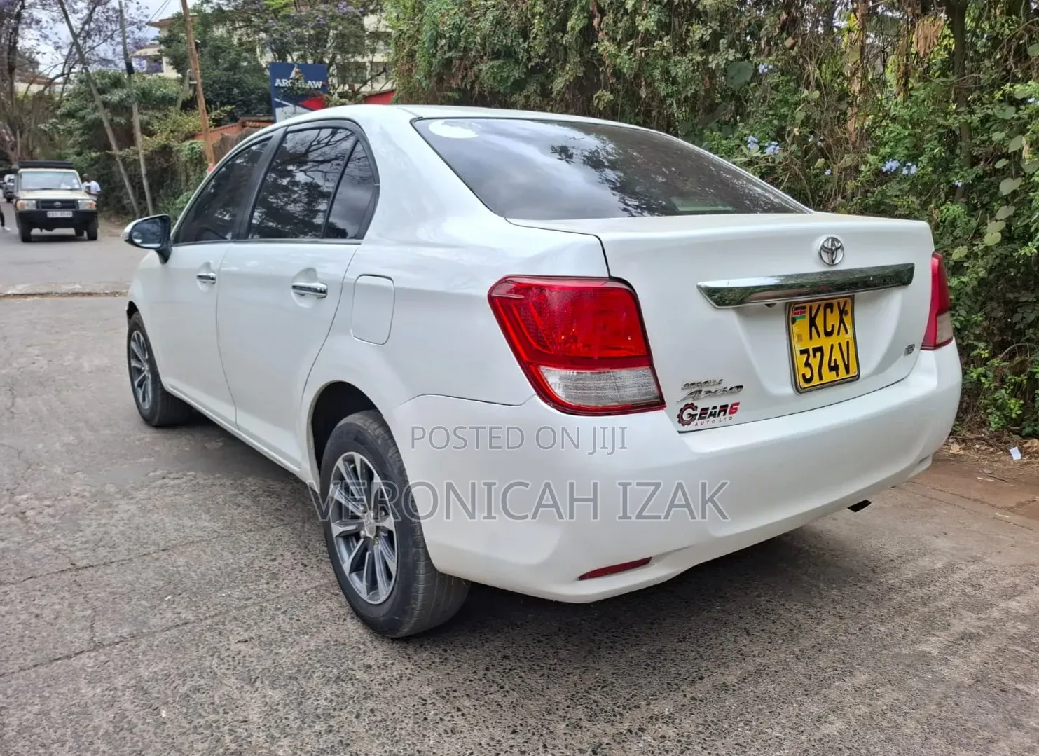 Toyota Axio 2012 White