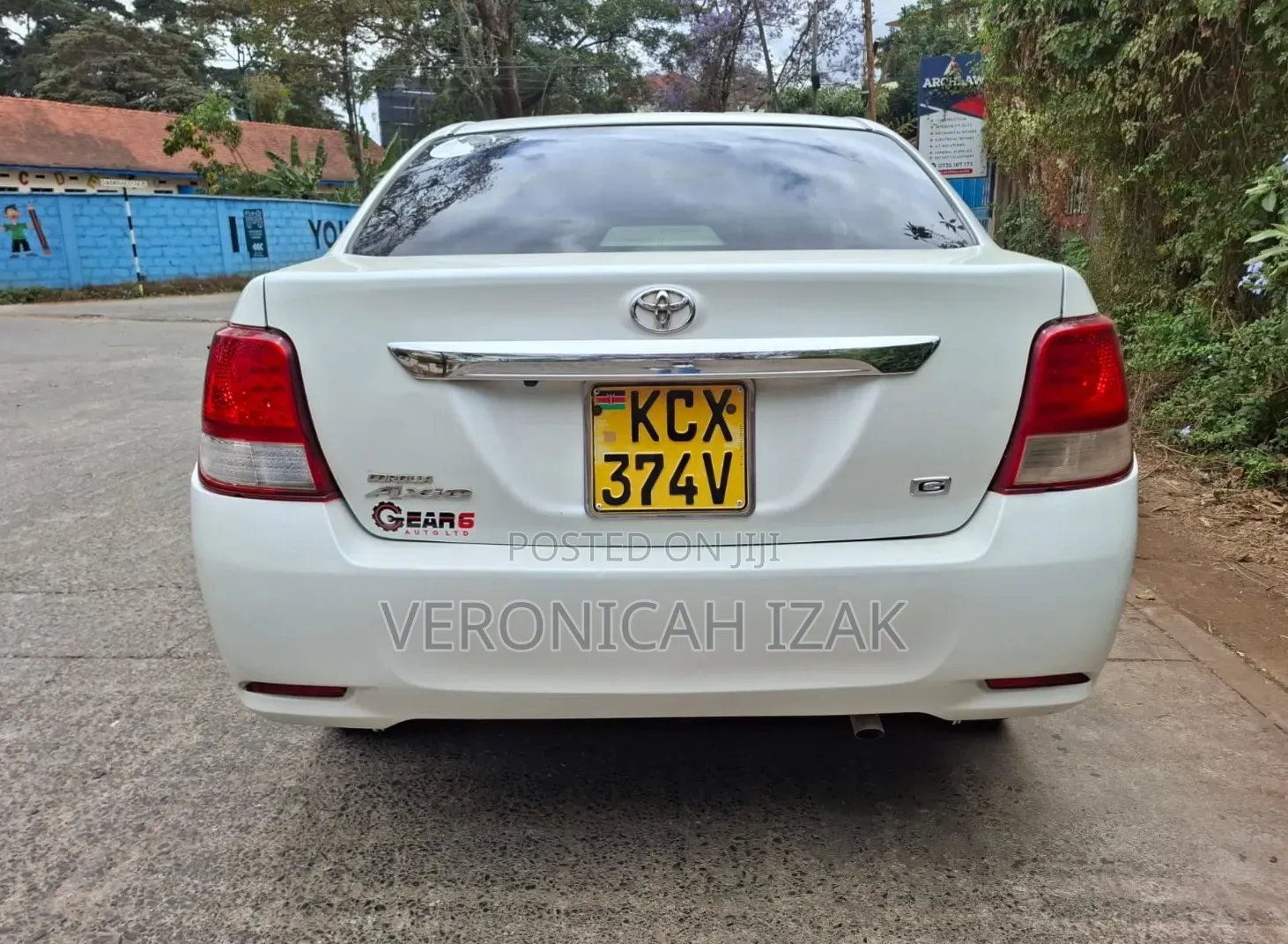 Toyota Axio 2012 White