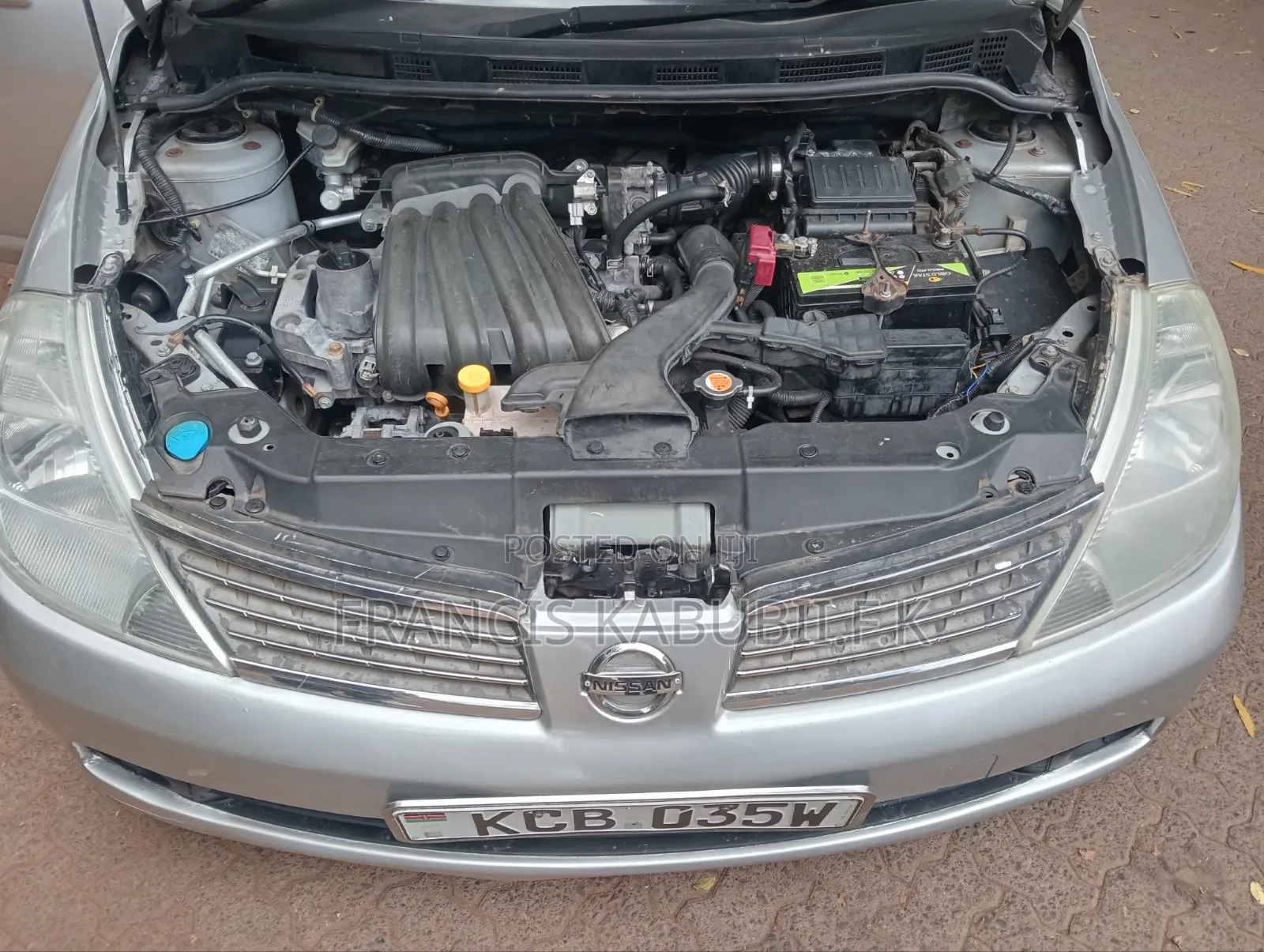 Nissan Tiida 1.5 dCi 2008 Silver