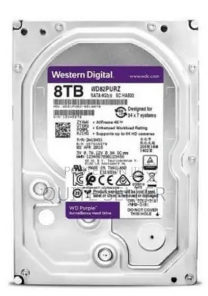 Western Digital Purple 8TB Security Camera HDD