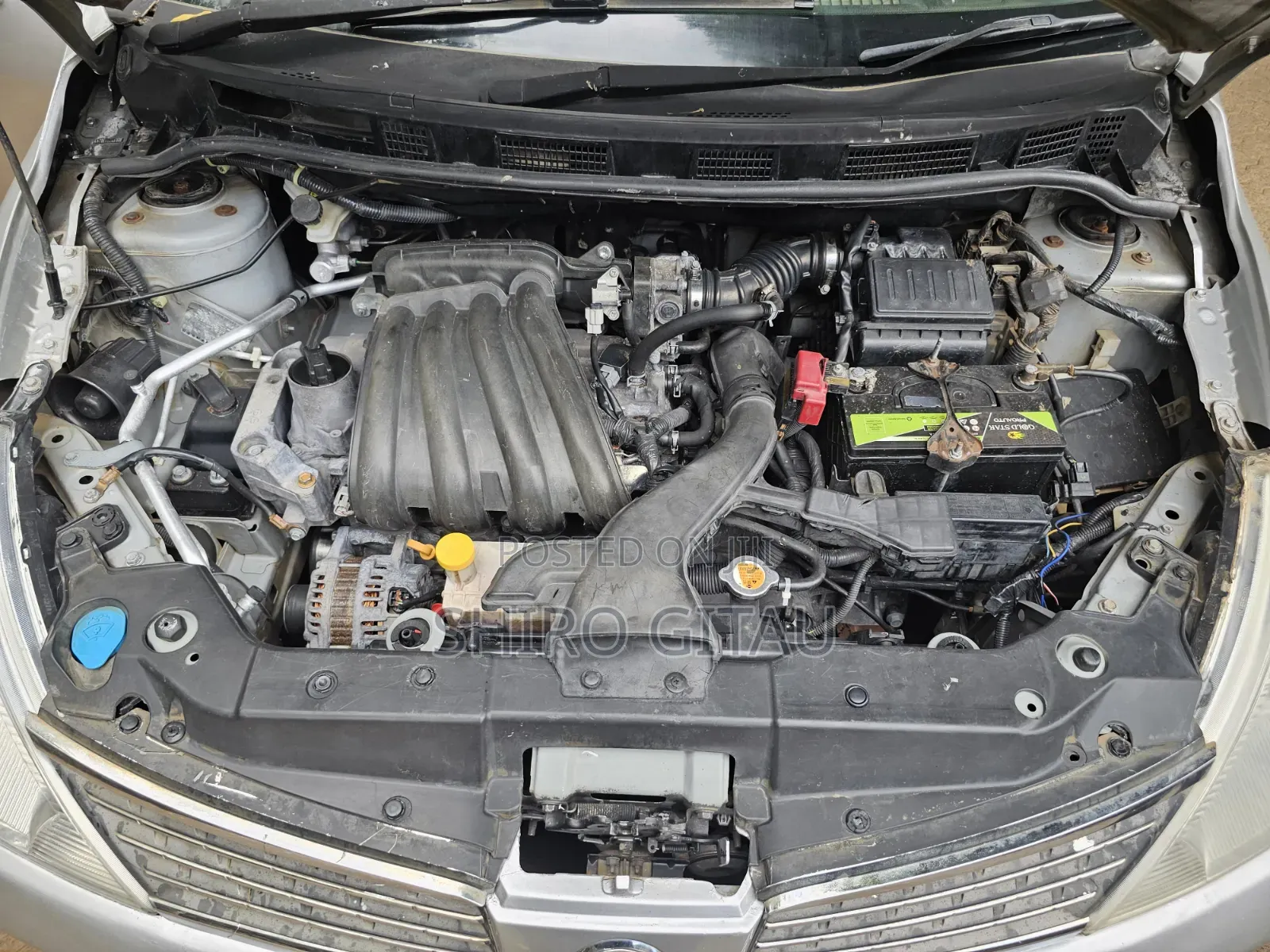 Nissan Tiida 2008 Silver