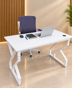 Moder Executive Office Desk and Semi Orthopaedic Office Chair New