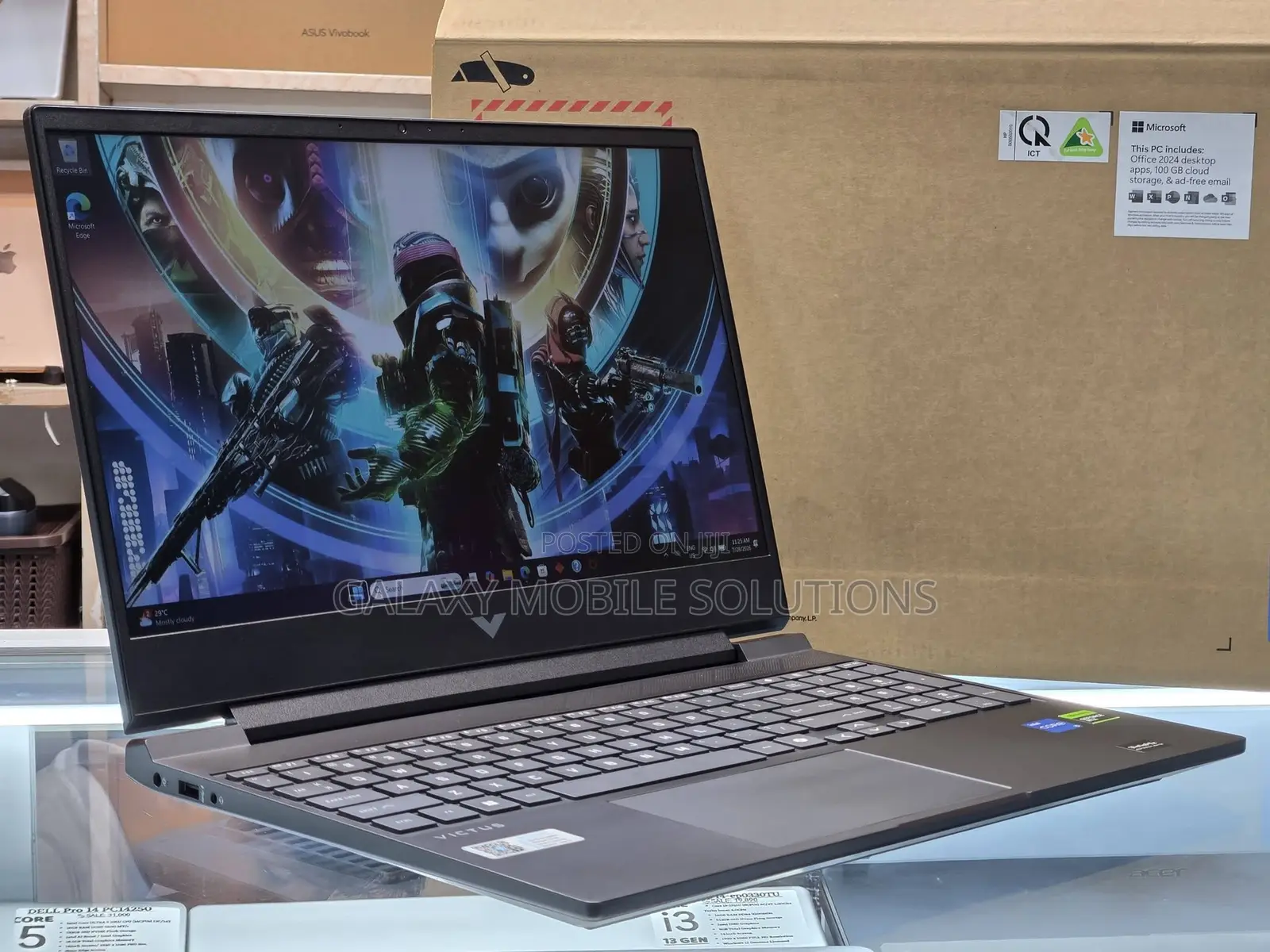 New Laptop HP Victus 15 8GB Intel Core i5 SSD 512GB