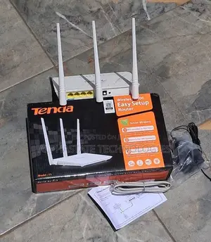 Tenda F6 Wireless WiFi Router With 4 External 5dB Antennas