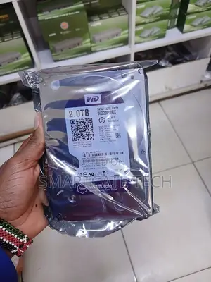 WD Purple 2TB Surveillance Storage Drive for Security Monitoring