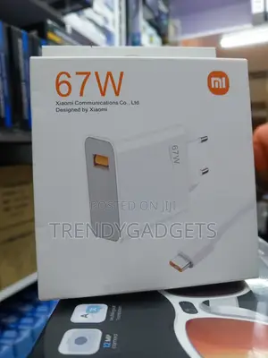 Xiaomi 67W Turbo Fast Charging Adapter for Redmi Note 13 Pro