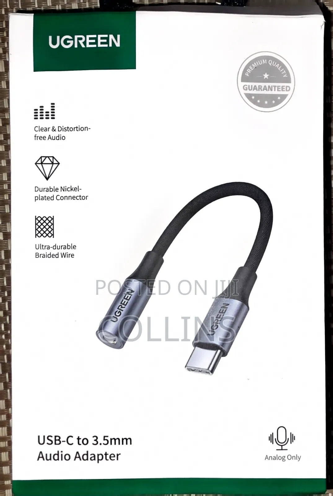 UGREEN USB-C to 3.5mm Audio Adapter