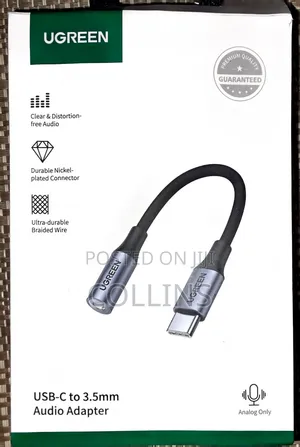 UGREEN USB-C to 3.5mm Audio Adapter