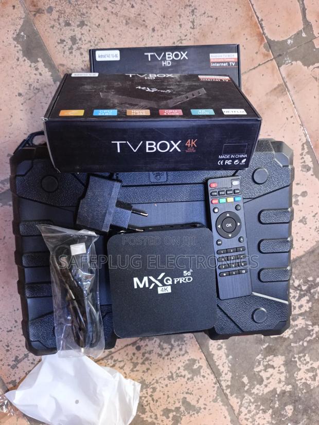 MXQ Pro 4K 5G Smart Android TV Box (With Remote & HDMI) - thumbnail 2