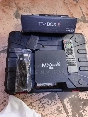 MXQ Pro 4K 5G Smart Android TV Box (With Remote & HDMI)