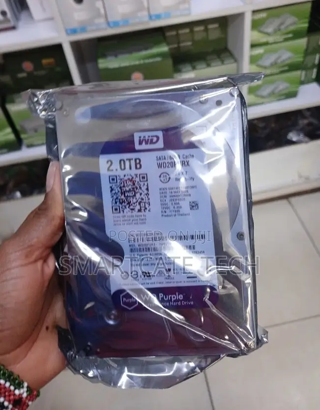 Western Digital WD Purple 2TB Surveillance Storage HDD for DVR