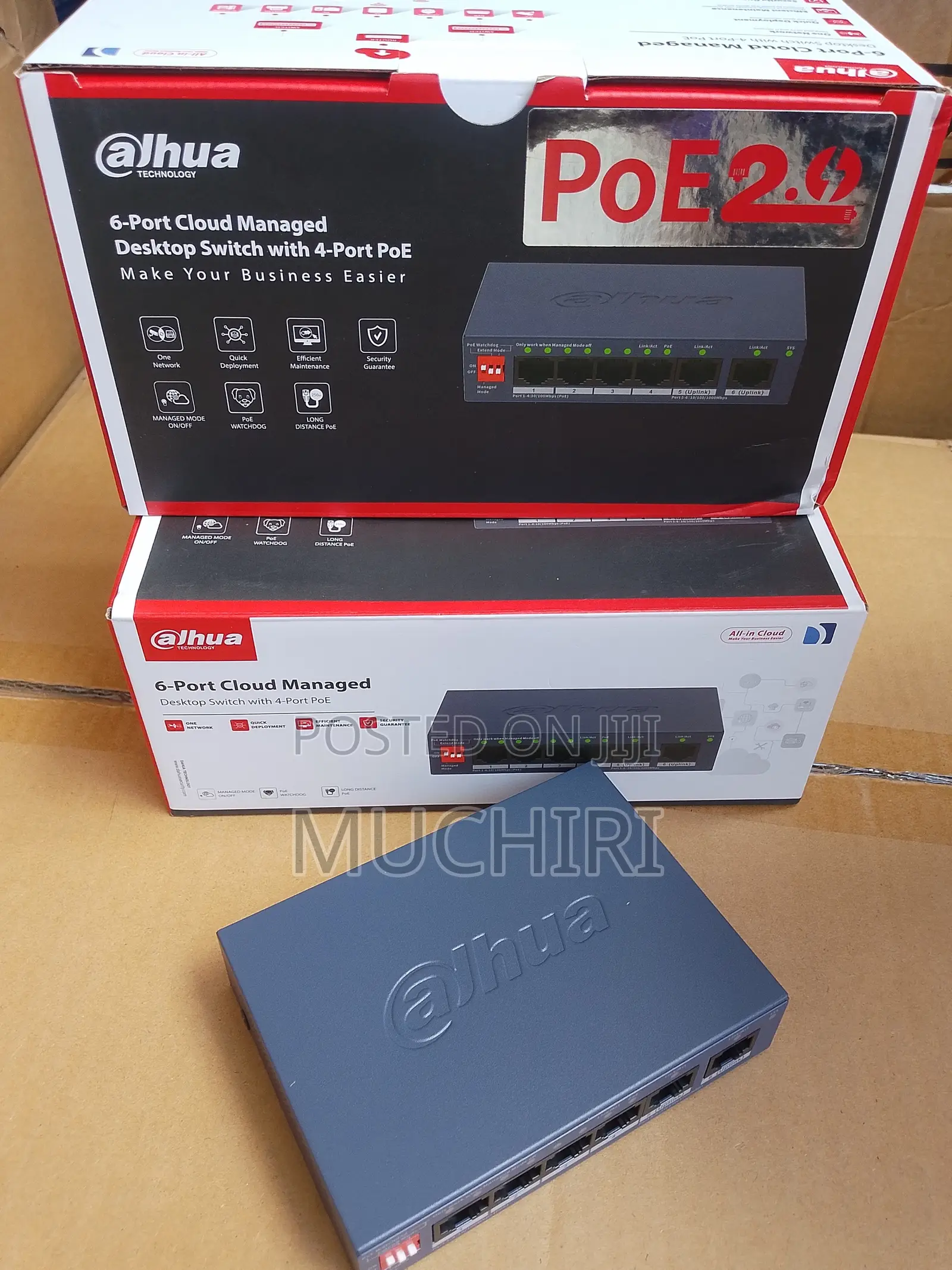 Dahua 4 Port PoE Network Switch