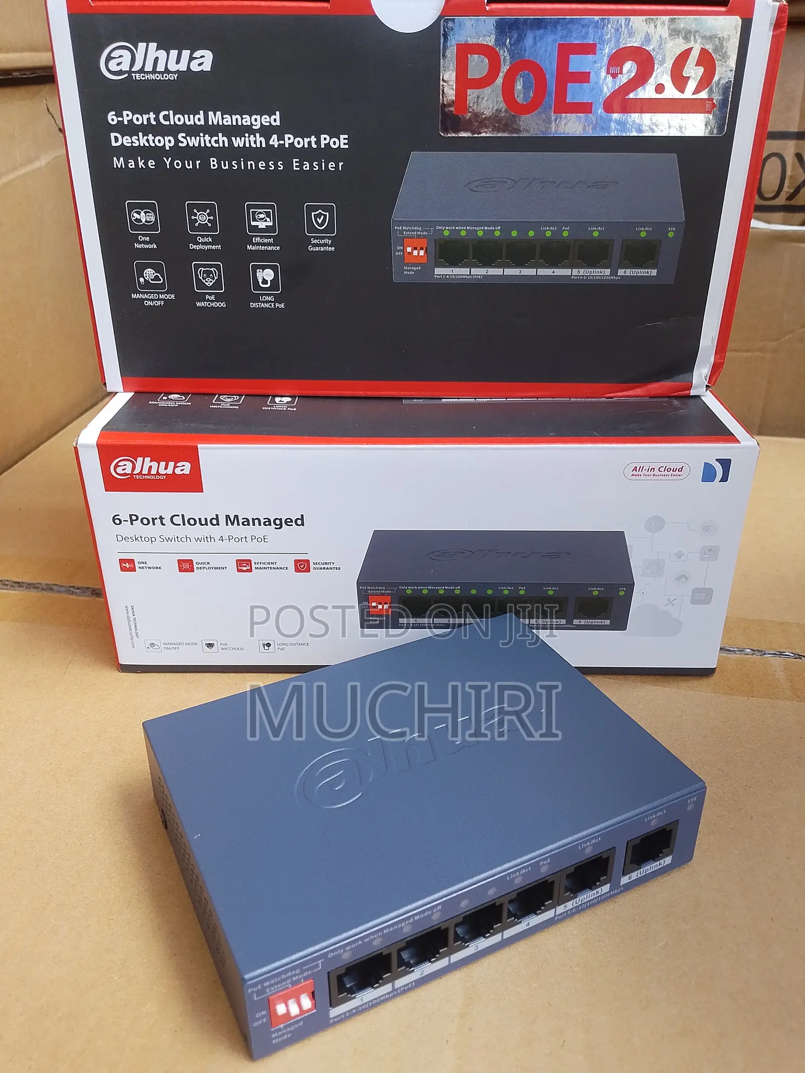 Dahua 4 Port PoE Network Switch