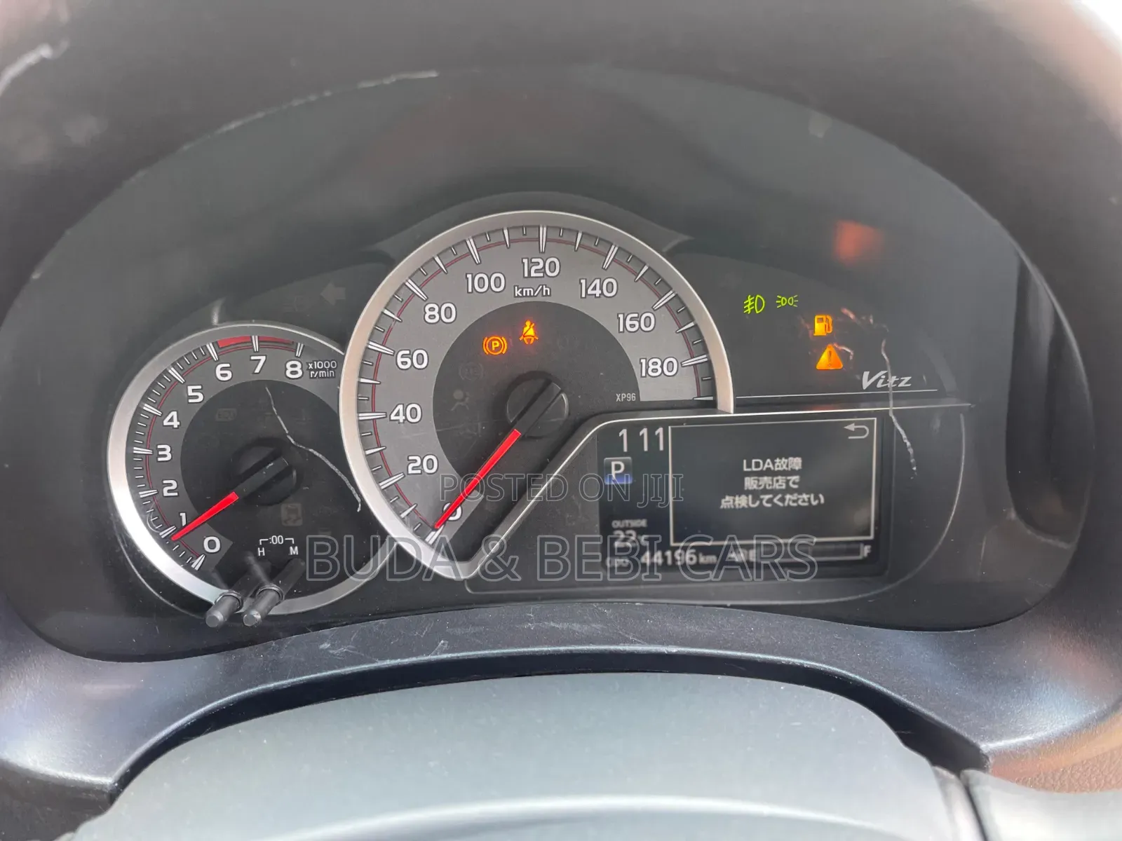 Toyota Vitz 2018 Red