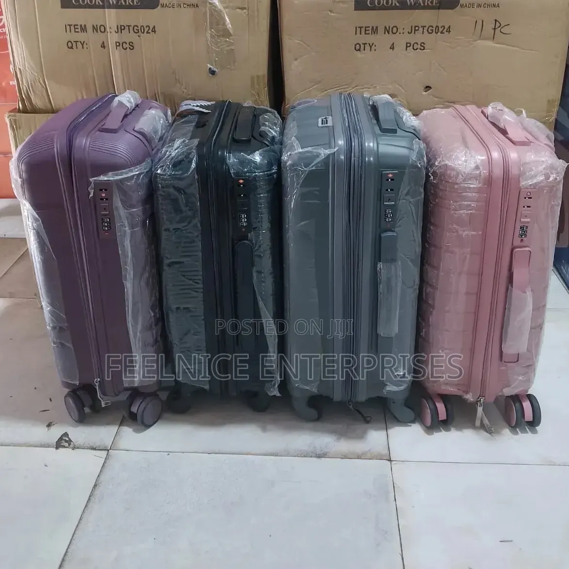 Small Rubber Laxurious Suitcase Briefcase Travel Bag