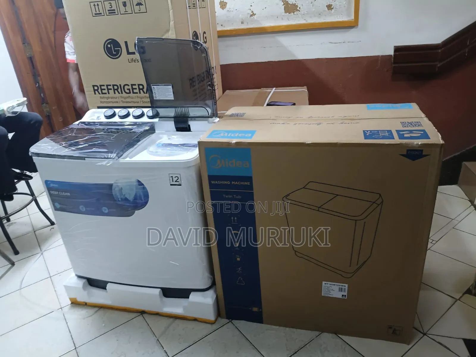 Midea 12kg Twin Tub Washing Machine