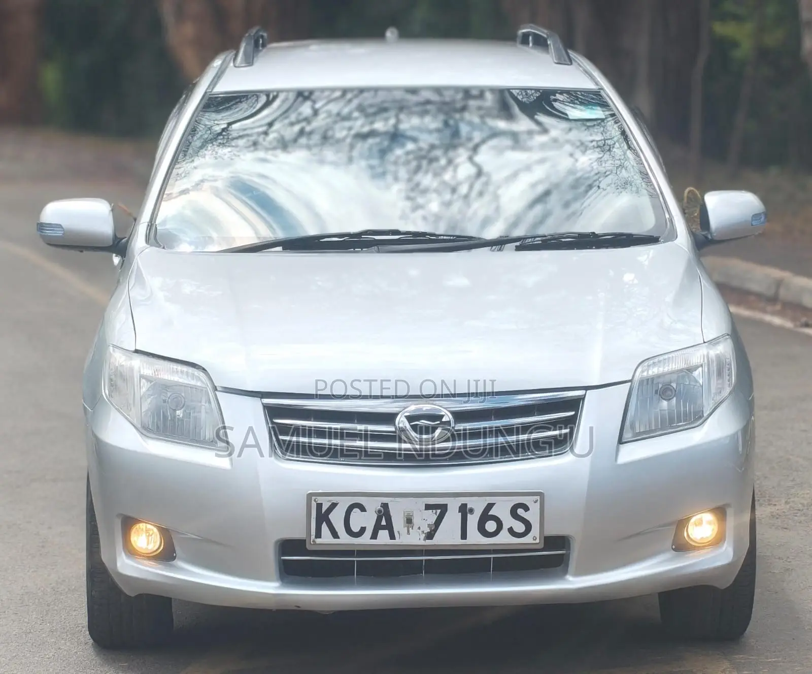 Toyota Corolla Fielder 2008 Silver