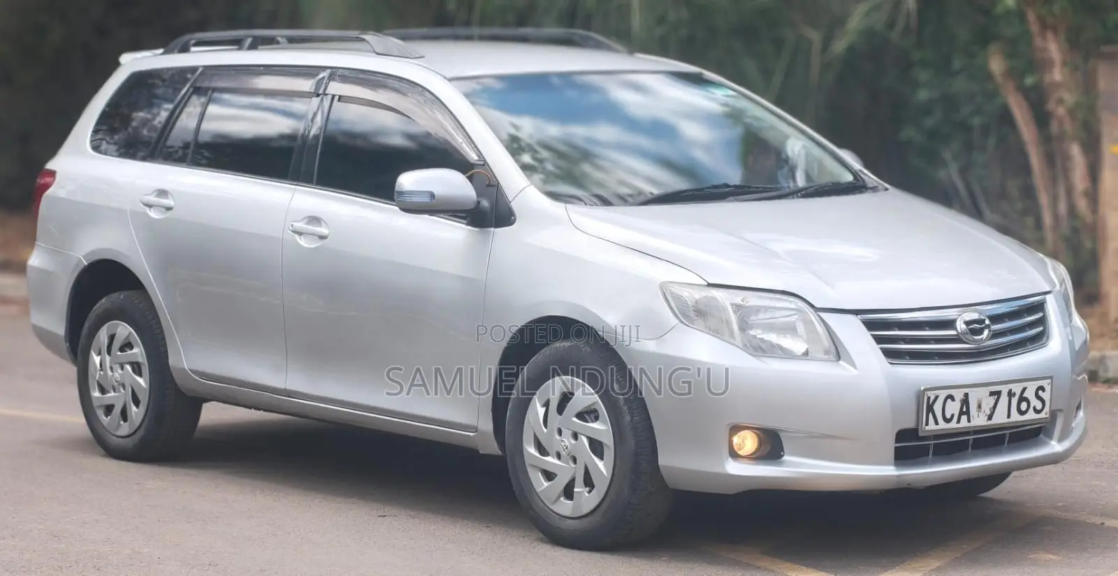 Toyota Corolla Fielder 2008 Silver
