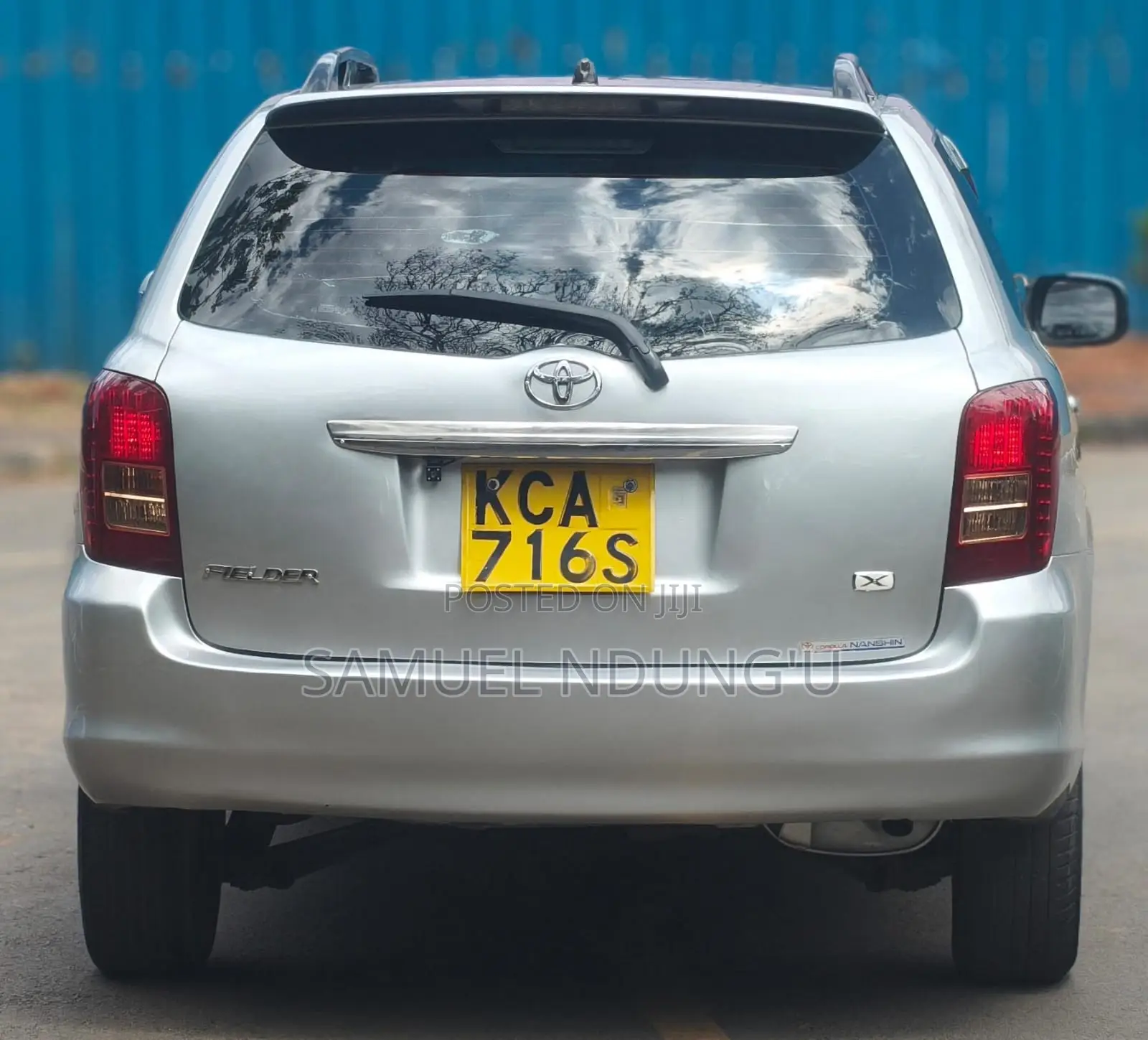 Toyota Corolla Fielder 2008 Silver