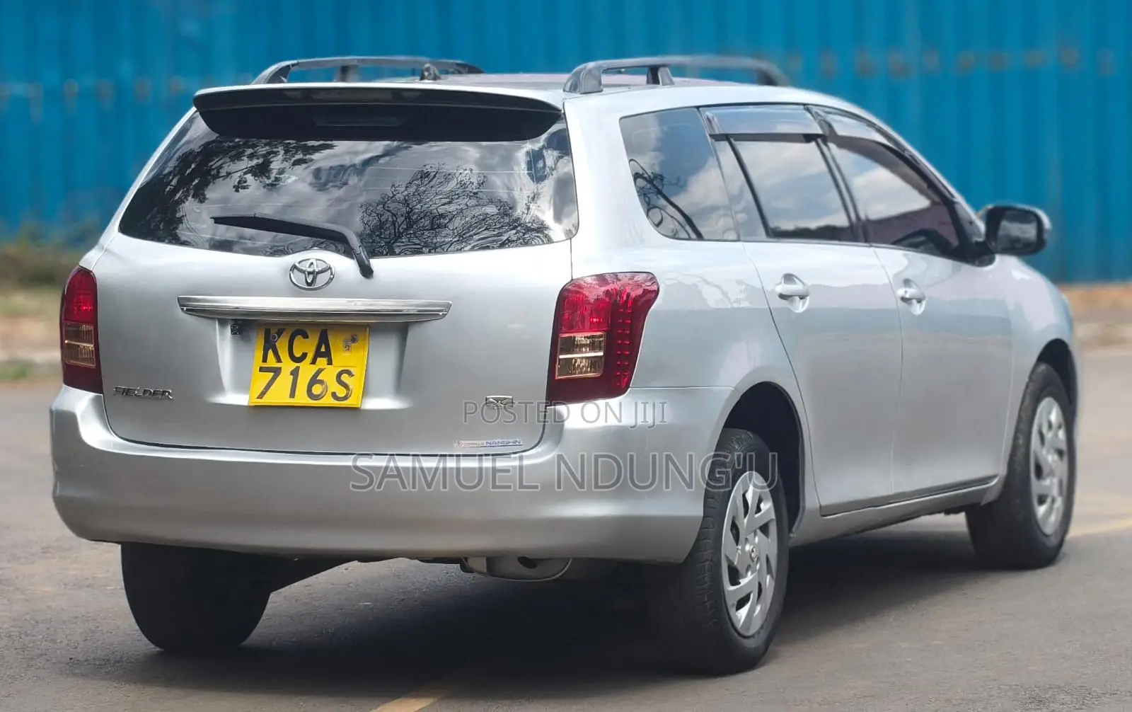 Toyota Corolla Fielder 2008 Silver