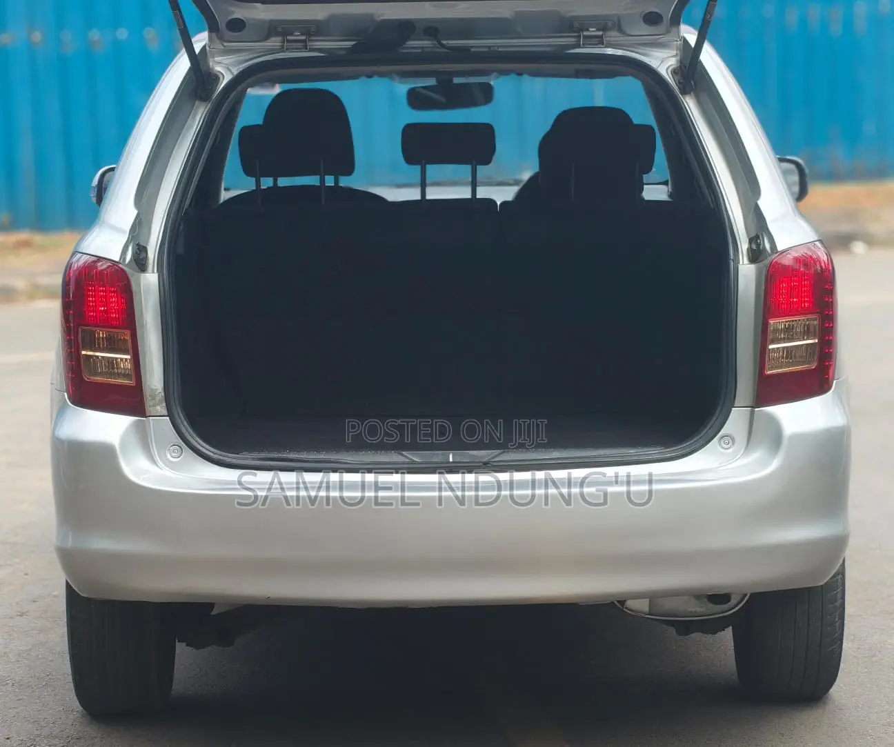 Toyota Corolla Fielder 2008 Silver