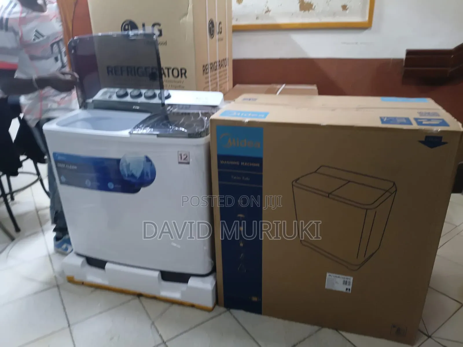 Midea 12kg Semi-Automatic Washing Machine
