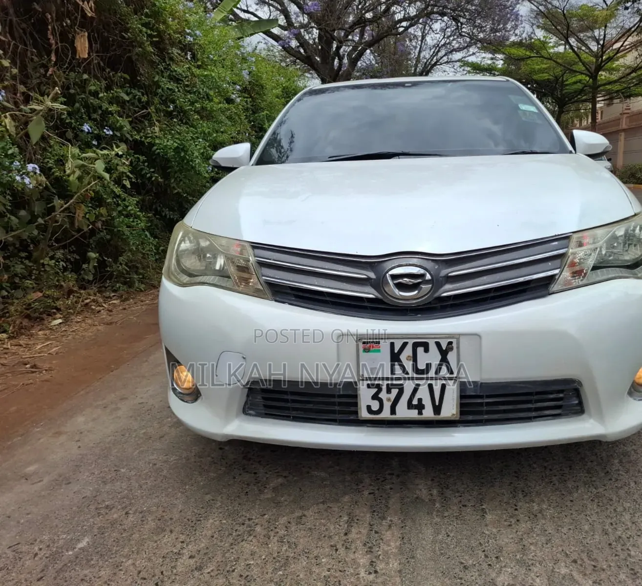Toyota Axio 2012 White