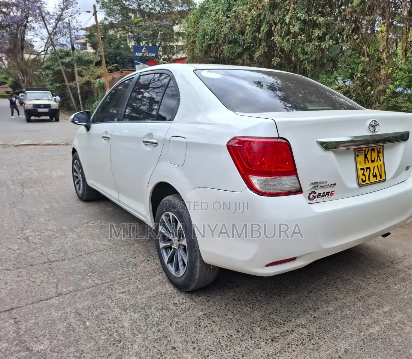 Toyota Axio 2012 White