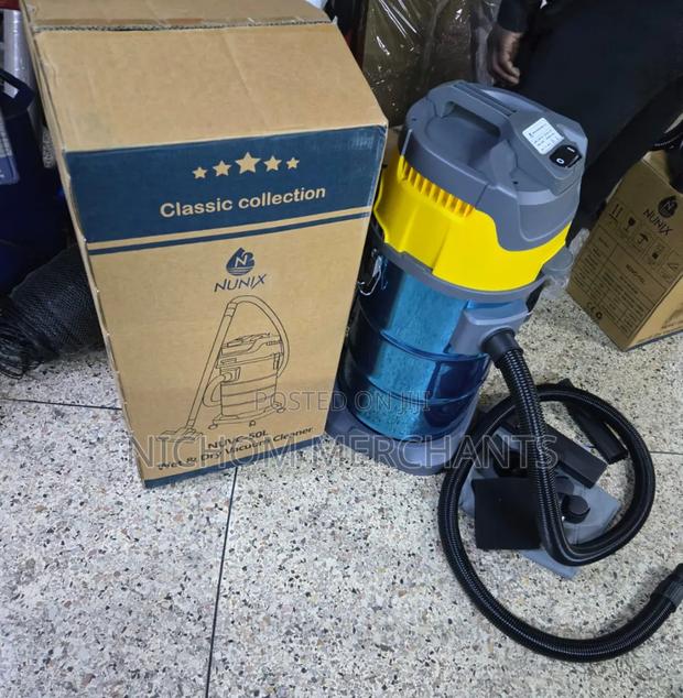 Nunix 50ltrs Wet and Dry Vacuum Cleaner/50ltrs Vacuum Cleaner