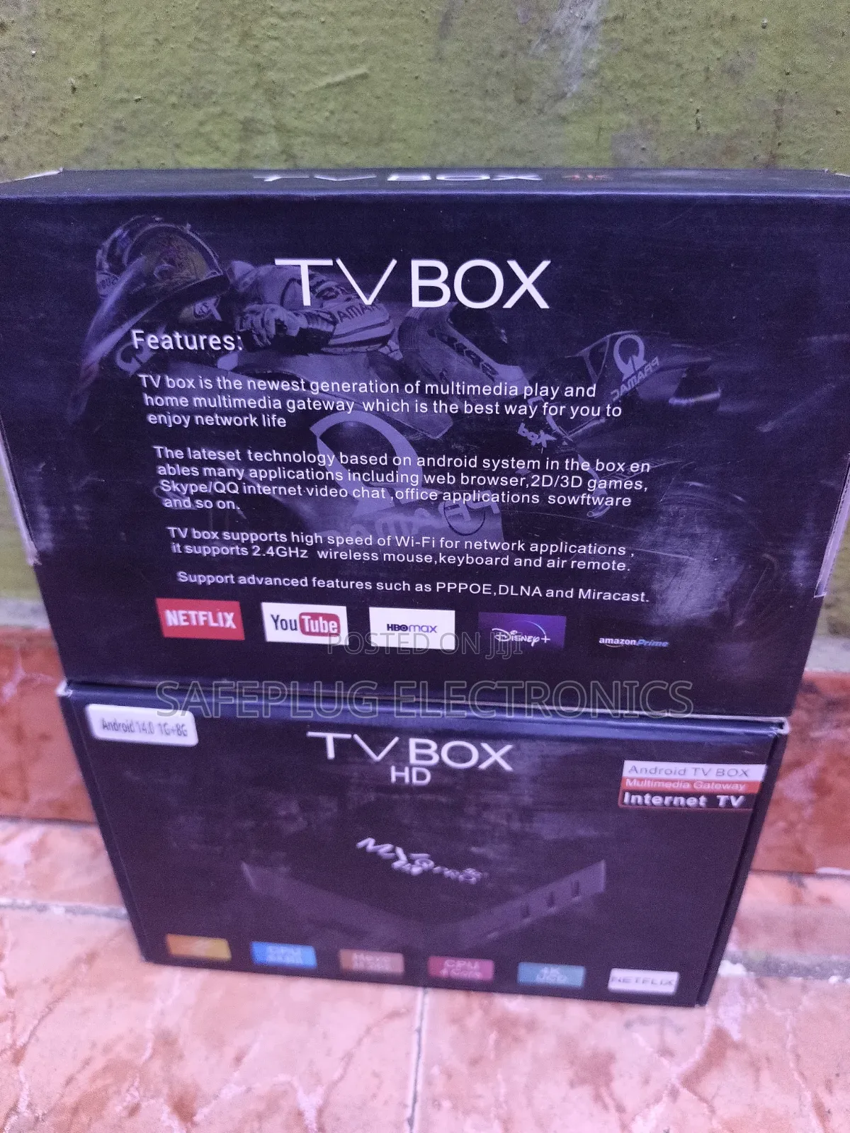 MXQ Pro 4K 5G Android Box for Netflix, YouTube & Streaming