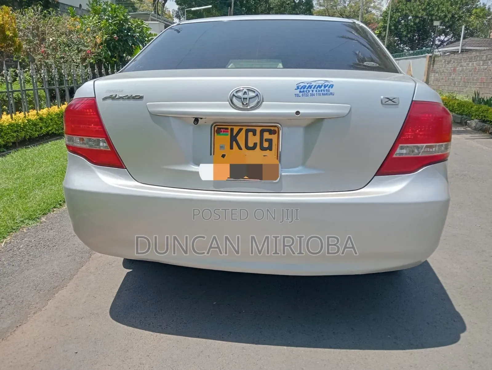 Toyota Axio 2009 Silver