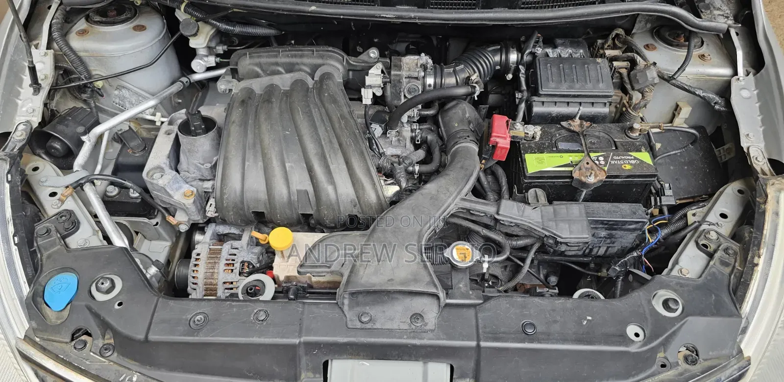 Nissan Tiida 2008 Silver