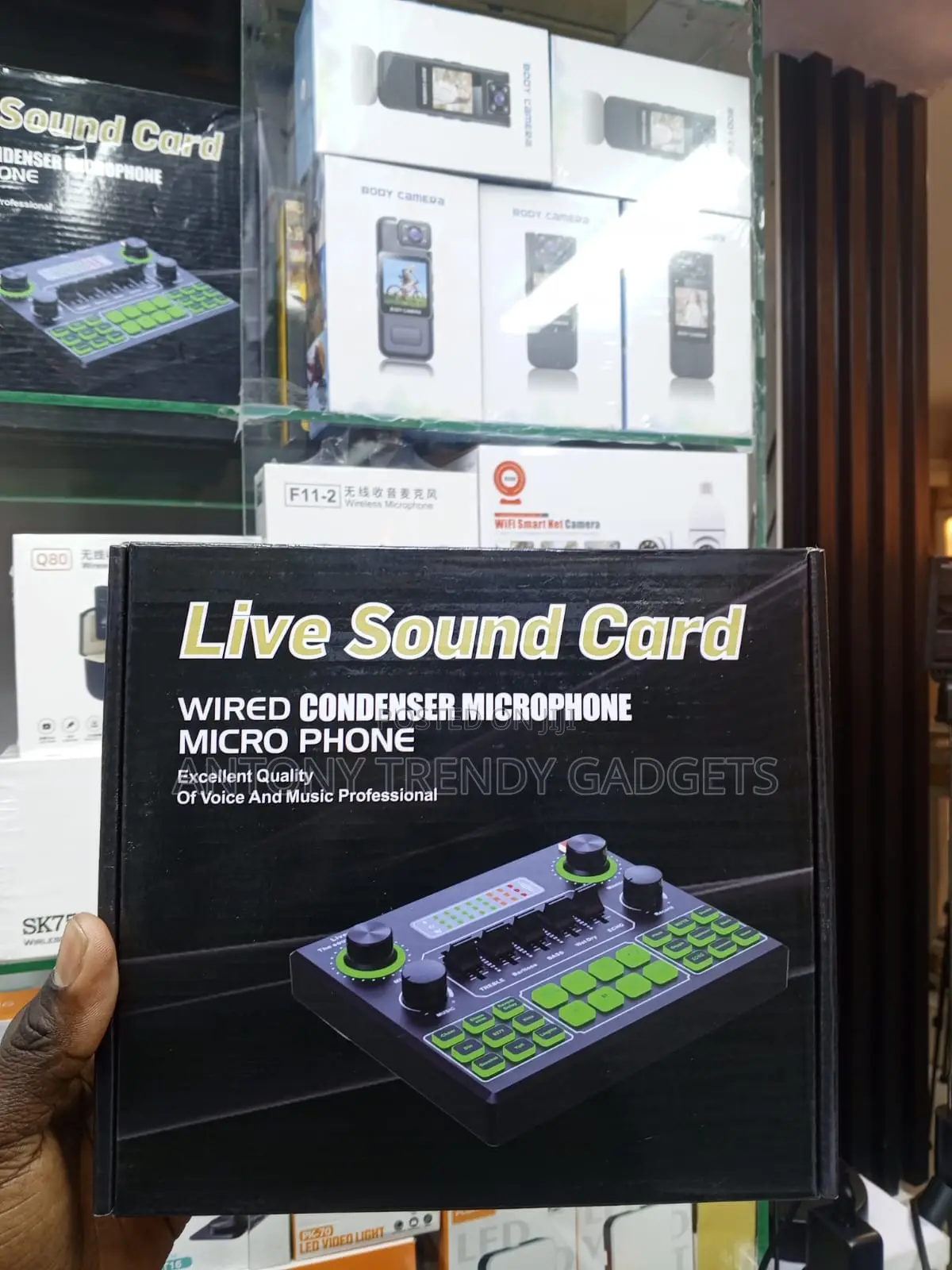V9 Portable Audio Interface With Bluetooth and Echo Effects